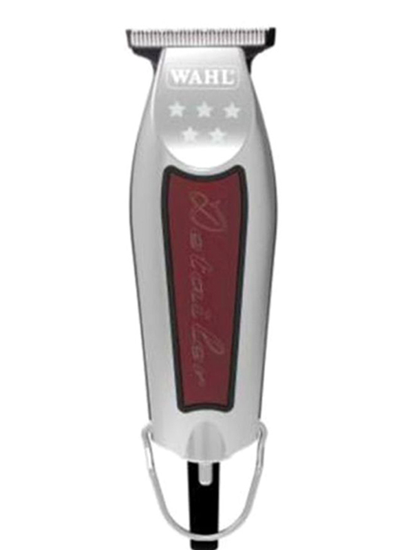 

Wahl Detailer Professional Corded Trimmer, 8081, Silver/Maroon