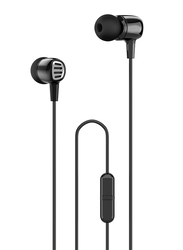 Jellico CT-27 In-Ear Earphone with Mic, 1.2-Mtr, Black