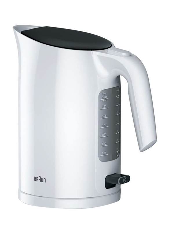 

Braun 1.7L Electric Kettle, 3000W, WK3110WH, White