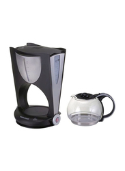 Black+Decker 12 Cup Coffee Maker with Glass Carafe, 1050W, DCM80, Black