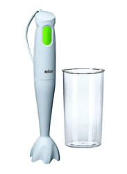 Braun MultiQuick Hand Blender, 450W, MQ 100, White/Clear