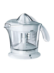 Braun 1L Multiquick 3 Citrus Juicer, 20W, MPZ9, White
