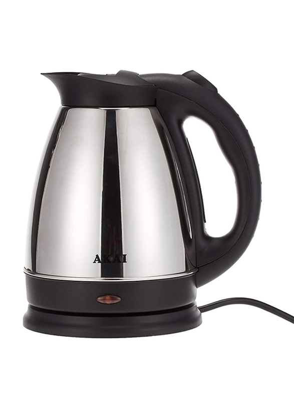 

Akai 1.5L Electric Kettle, with Automatic Power Off, 1500W, KTMA815SS, Silver