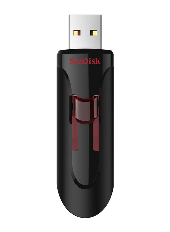 SanDisk 64GB Cruzer Glide USB 3.0 Flash Drive, Black