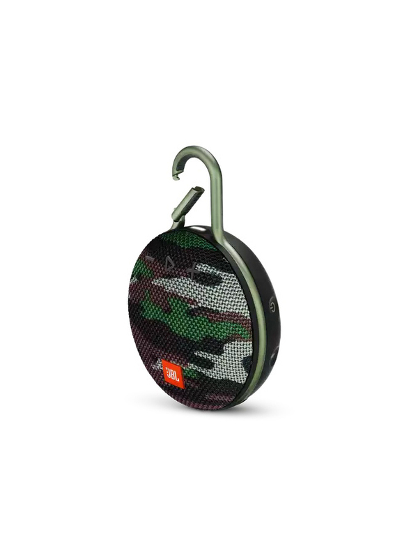

JBL Clip 3 IPX7 Waterproof Portable Wireless Bluetooth Speaker, Camouflage