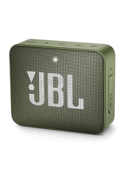 JBL GO 2 Waterproof Portable Wireless Bluetooth Speaker, Green