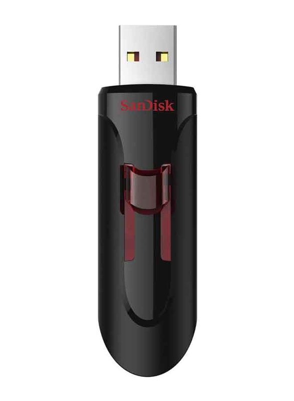 SanDisk 128GB Cruzer Glide USB 3.0 Flash Drive, Black