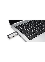 SanDisk 128GB Ultra Dual USB 3.1 Type-C Flash Drive, Silver/Black