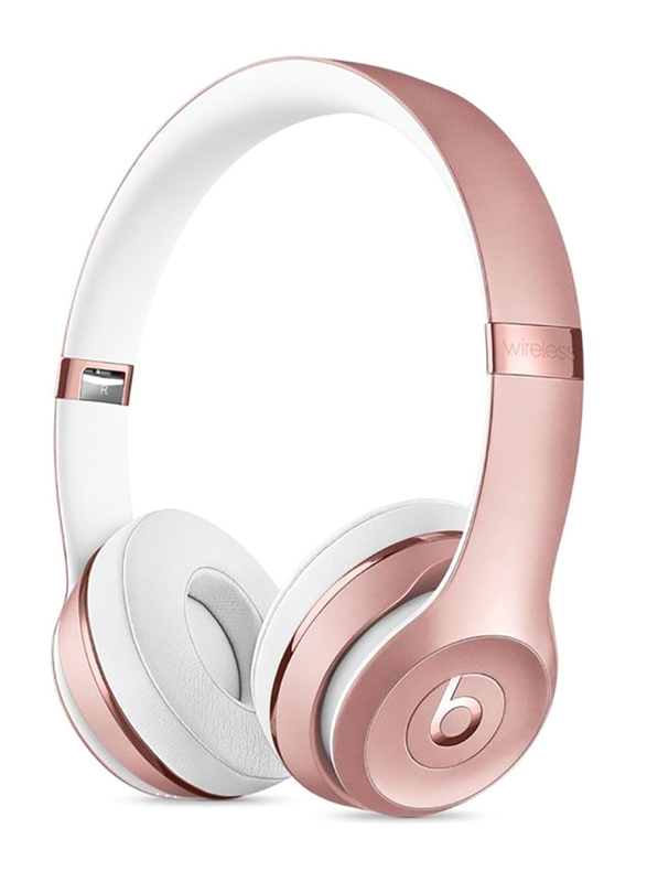 

Beats Solo 3 Wireless On-Ear Noise Cancelling Headphones, Rose Gold