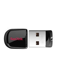 SanDisk 64GB Cruzer Fit USB 2.0 Flash Drive, Black
