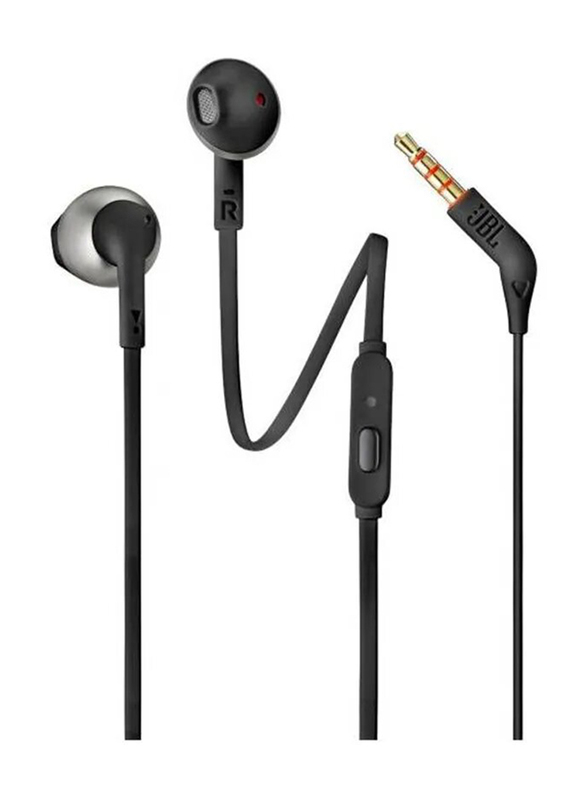 

JBL Tune 205 3.5 mm Jack Wired In-Ear Earphones, Black