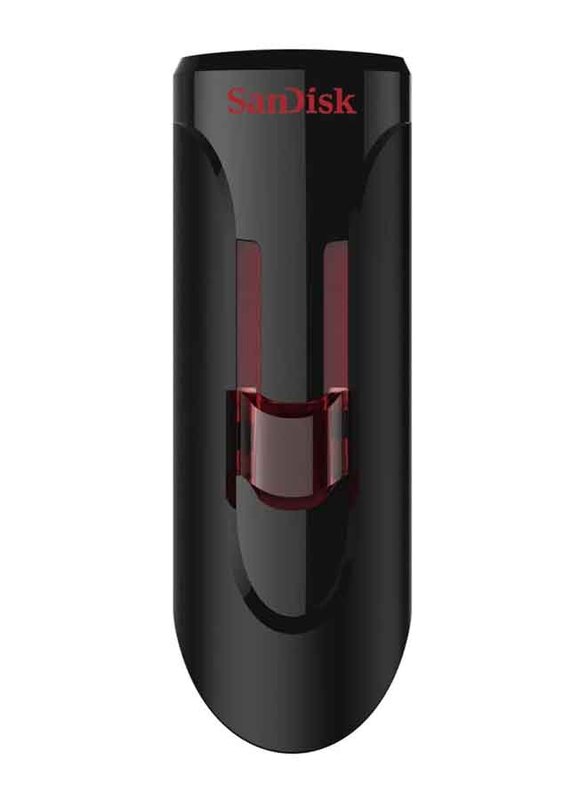 SanDisk 32GB Cruzer Glide USB 3.0 Flash Drive, Black/Red