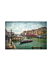 Danube Home River Bank Diana Glass Wall Art, Multicolour