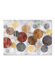 Danube Home Kellan Mdf Circle Abstract Set, 30 x 90cm, Multicolour