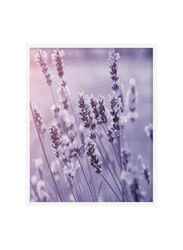 Danube Home Gallery Framed Purple Multi Flower Wall Art Set, 43 x 53 x 2.2cm, 3 Piece, Multicolour