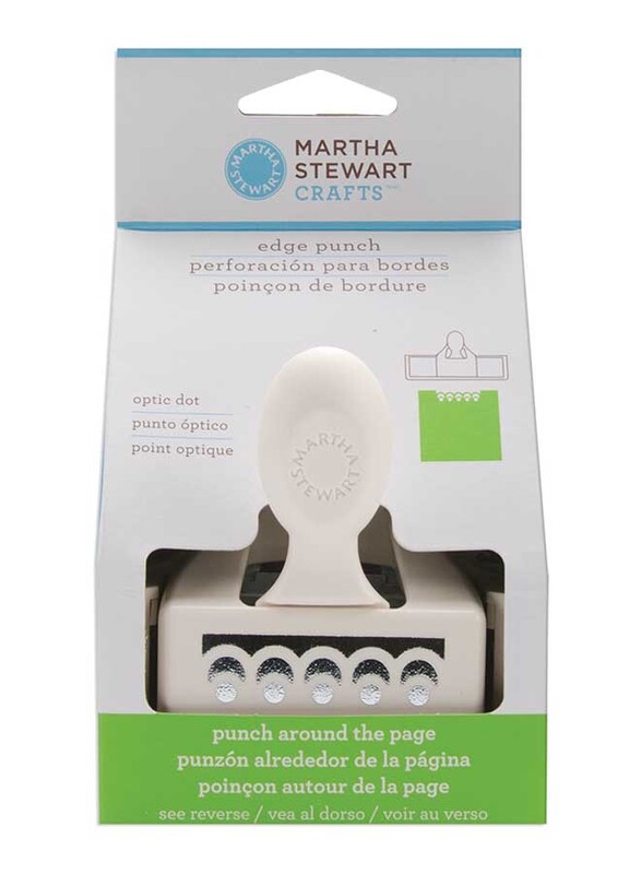 

Martha Stewart Optic Dot Edge Punch, Beige