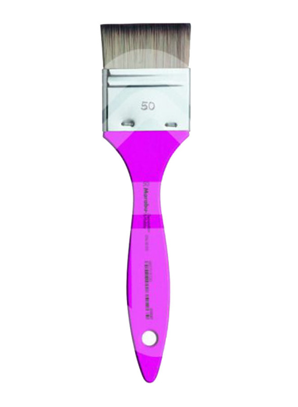 

Marabu Decoration & Hobby Synthetic Brush, Flat Gr.50, Pink