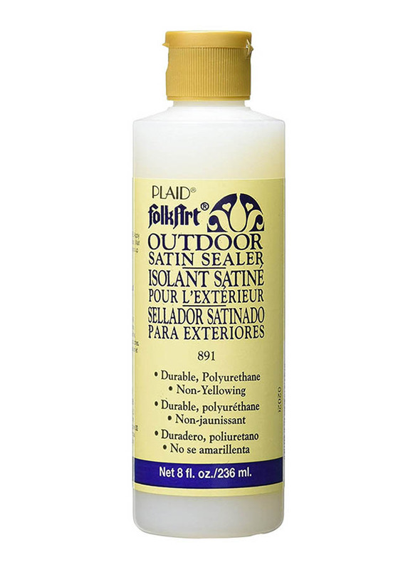 

Plaid Folkart Finishes Outdoor Satin Sealers, 236ml, Yellow