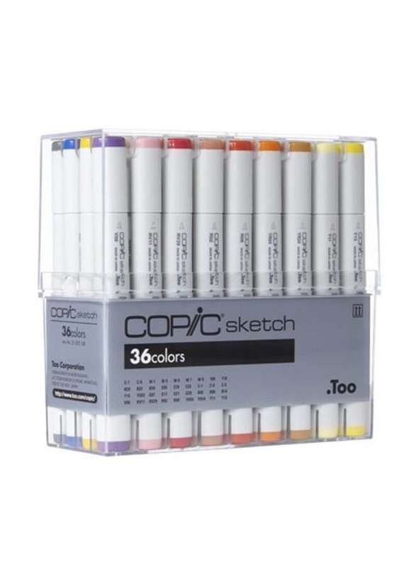 

Copic 36-Piece Sketch Colors Set, Multicolour