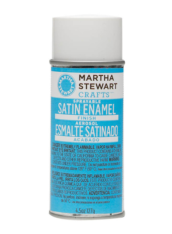 

Plaid Martha Stewart Enamel Finish Satin Craft Paint, 4.5oz, Blue