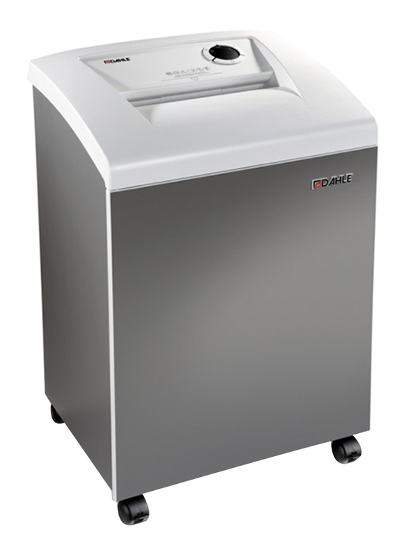 

Dahle 116 Air Security Level 2 Strip Cut Paper Shredder, White/Grey