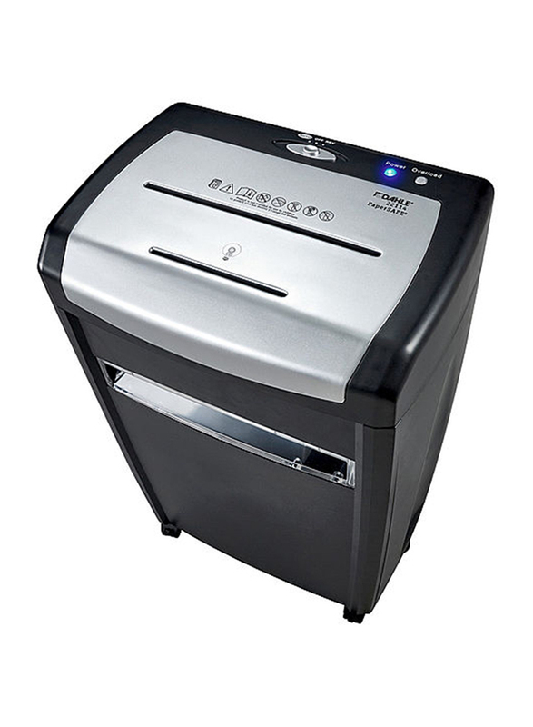 

Dahle 22114 PaperSAFE Security Level 3 Cross Cut Paper Shredder, Black/Silver