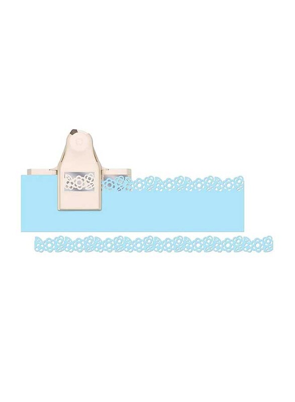 

Martha Stewart Zinnia 2-in-1 Deep Edge Punch, Beige