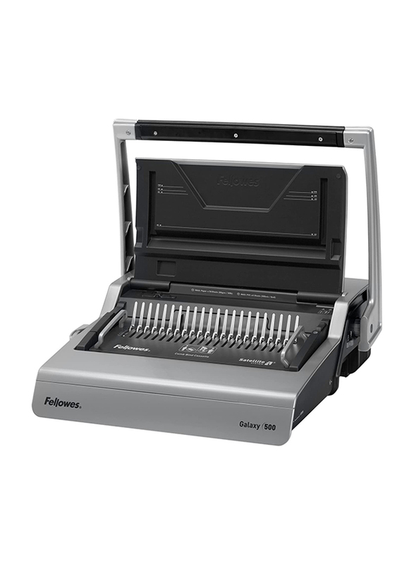 

Fellowes Galaxy Manual Medium Duty Comb Binding Machine, Grey