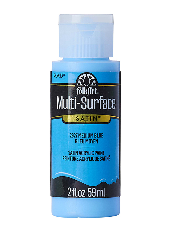 

Plaid Folkart Multi-Surface Paint, 59ml, Medium Blue