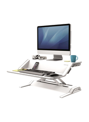 Fellowes Lotus Sit-Stand Workstation, White
