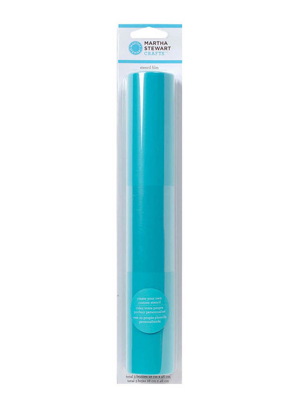 

Plaid Martha Stewart Stencil Film, Blue