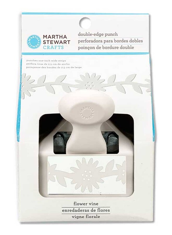

Martha Stewart Flower Vine Deep Edge Trim Punch, Beige