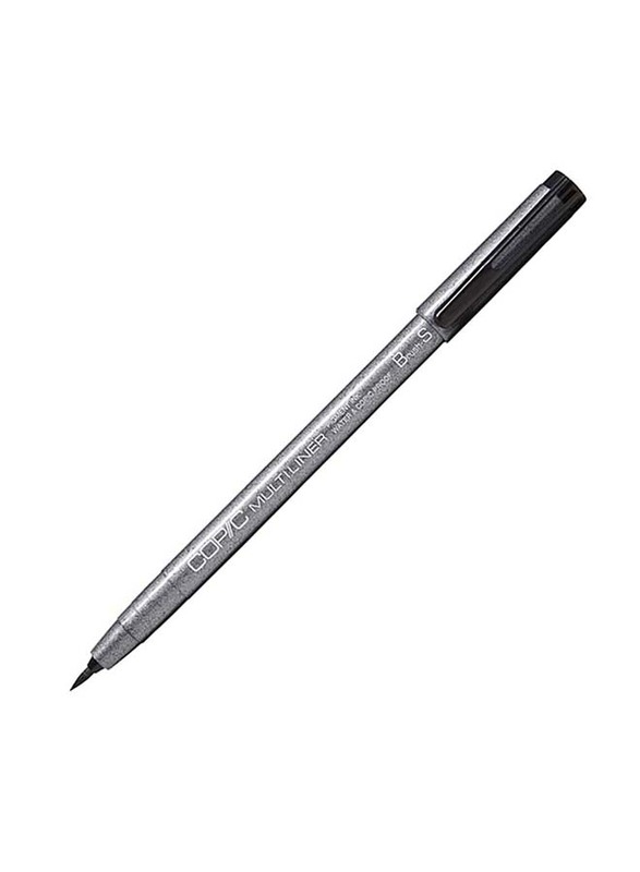 

Copic Multiliner Classic Small Brush Pen Markers, Black