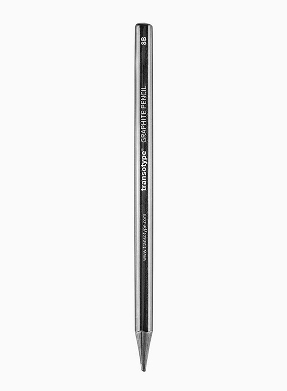 

Transotype 12-Piece Graphite 8B Pencils, Grey