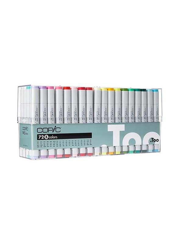 

Copic 72-Piece Markers Set B, Multicolour