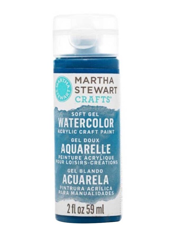 

Plaid Martha Stewart Water Colour Craft Paint, 59ml, Navy Blue