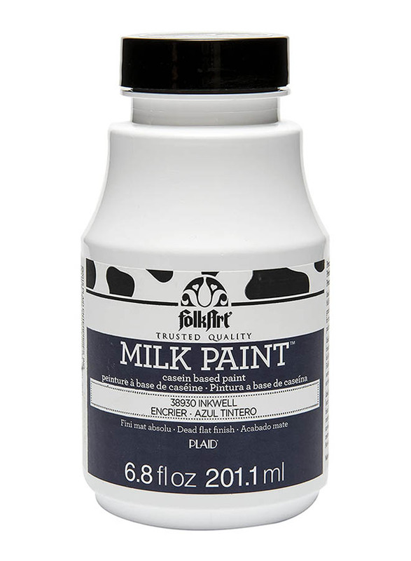 

Plaid Folkart Milk Paint, 201.1ml, Inkwell Blue