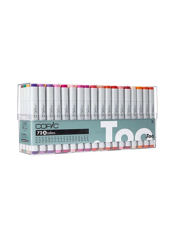 

Copic 72-Piece Markers Set A, Multicolour