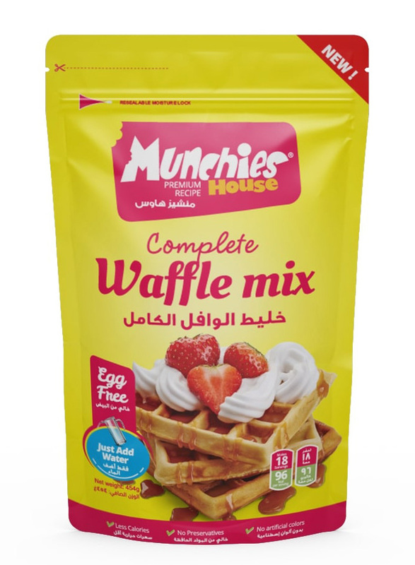 Munchies House Complete Waffle Mix, 454 grams