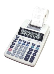 FIS 12-Digit 1-Color Printing Calculator, FSCACS-891, White