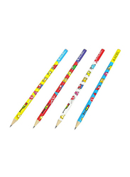 Adel 72-Piece Cars Blacklead Pencil Set, ALPE2061130724, White/Red/Blue/Yellow