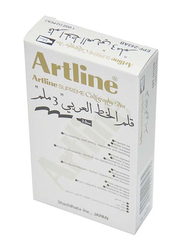 Artline 12-Piece Supreme Calligraphy Pen, 3.0mm, ARFPEPF-243ABRE, Red
