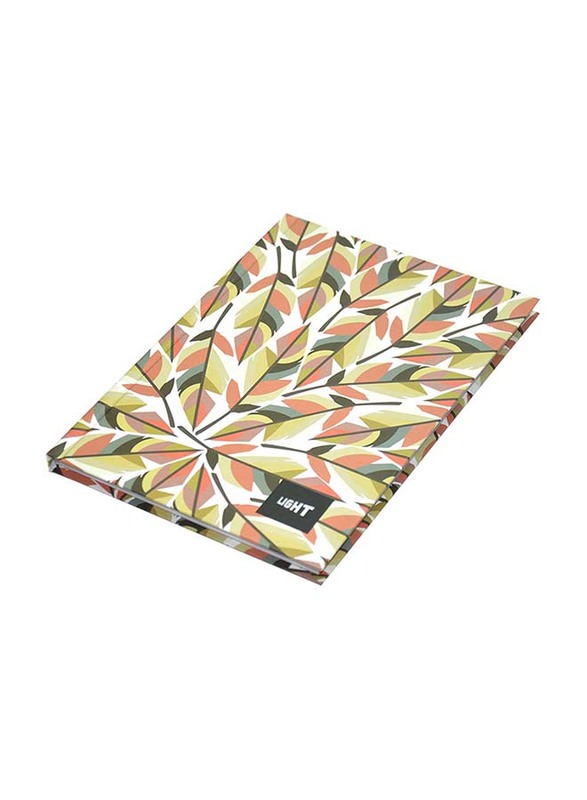 Light 5-Piece Hard Cover Notebook, Single Line, 10 x 8 inch, 100 Sheets, LINB1081807, Multicolour