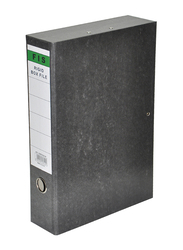FIS Rigid Box File Laminated F/S Broad 8cm Spine, 210 x 330 mm, FSBFRIGID-8, Grey