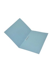 FIS Square Cut Folders with Fastener, 320GSM, F/S Size, 50 Pieces, FSFF7FBL, Blue