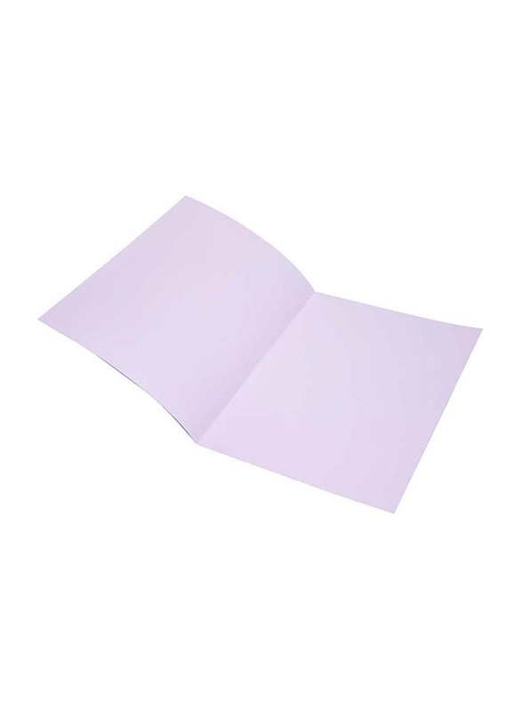 FIS Kendal Manila Square Cut Folders without Fastener, 225GSM, A4 Size, 100 Pieces, FSFF9A4KVI, Violet Purple