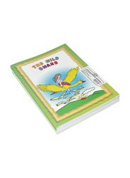 FIS 12-Piece Wild Swan Coloring Book, 28-Pages, FSCGA4N005, Multicolour
