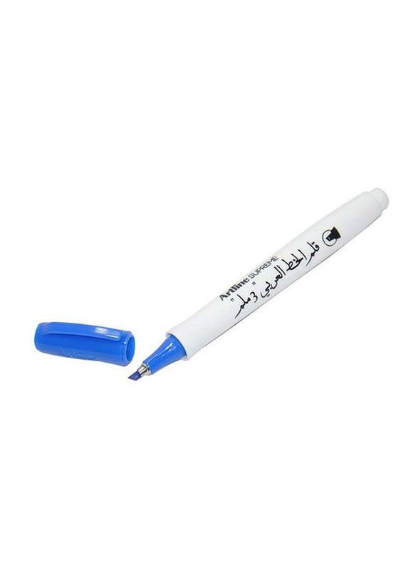 Artline 12-Piece Supreme Calligraphy Pen, 3.0mm, ARFPEPF-243ABL, Blue
