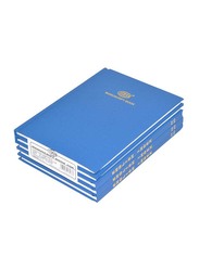 FIS 5-Piece English Index Manuscript Book Set, 2 Quire, A5 Size, FSMNA52QIE, White