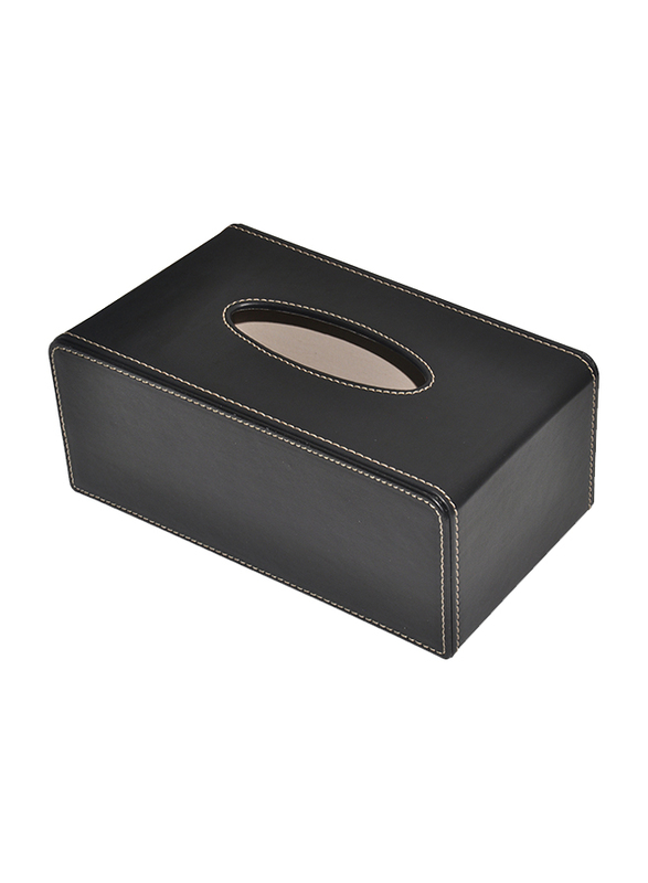 FIS Small Square Corner Tissue Box, FSDSSTBOX, Grey